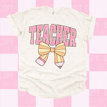 Load image into Gallery viewer, Occupation Pencil Bow Dropdown TRANSFER SBB FEB