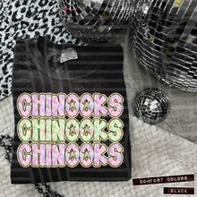 Load image into Gallery viewer, Iridescent Leopard Stacked Mascot Dropdown TRANSFER CAP MAY