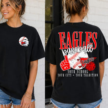Load image into Gallery viewer, Sports School Spirit With Mascot Pocket Customized DROPDOWN DTF TRANSFER PARJO