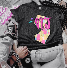 Load image into Gallery viewer, Preppy Bright Brushstroke States (all 50 states available) TRANSFER CAP APR