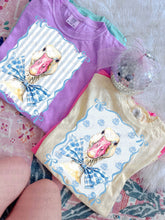 Load image into Gallery viewer, Blue Bow Stripe or Stamp Frame Duck DROPDOWN TRANSFER MZM MAR 26