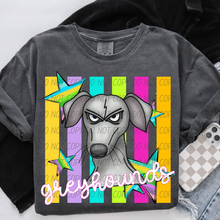 Load image into Gallery viewer, Neon Stripes Mascots DROPDOWN TRANSFER CSD APR 26
