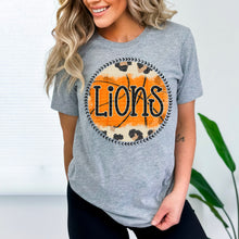 Load image into Gallery viewer, Leopard Basketball Circle Mascot DROPDOWN TRANSFER SDD