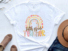 Load image into Gallery viewer, Boho Rainbow Grades Teacher TRANSFER