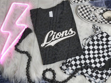 Load image into Gallery viewer, BW Glitter Faux Embroidery Script Baseball Teams DROPDOWN TRANSFER KAI MAR 26