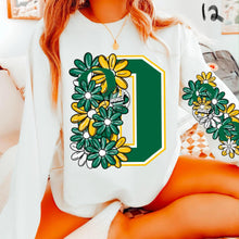 Load image into Gallery viewer, Floral Skulls And Letters Sports Team With Sleeve TRANSFER MMD