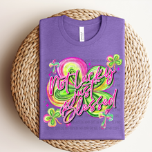 Load image into Gallery viewer, Not Lucky Just Blessed Pink Neon Shamrock TRANSFER SSD JAN