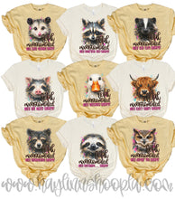 Load image into Gallery viewer, Feral And Overstimulated Animal DROPDOWN TRANSFER HOOPLA JAN 26