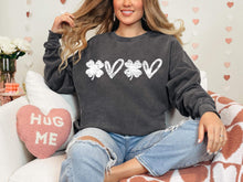 Load image into Gallery viewer, Shamrock Heart Distressed TRANSFER