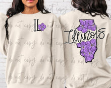 Load image into Gallery viewer, Floral Whimsy States With Pocket(ALL 50 STATES AVAILABLE) OPTION TRANSFER BIA