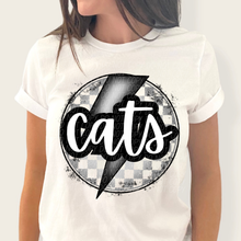 Load image into Gallery viewer, Checkered Bolt Mascot DROPDOWN TRANSFER