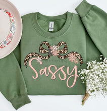 Load image into Gallery viewer, Leopard Bow Floral Name TRANSFER BIA JAN