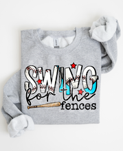 Load image into Gallery viewer, Swing For The Fences Red Stars DROPDOWN TRANSFER CST FEB 26