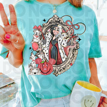 Load image into Gallery viewer, Spooky Season Vil_sin Mirror Dropdown TRANSFER RHD AUG 25