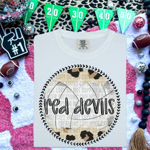 Load image into Gallery viewer, Leopard Volleyball Background Mascot Dropdown TRANSFER CAP FEB