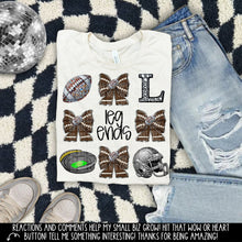 Load image into Gallery viewer, Rhinestone Bow Mascot Collage DROPDOWN TRANSFER