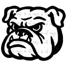 Load image into Gallery viewer, Fierce Single Color Mascots Dropdown TRANSFER