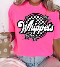 Load image into Gallery viewer, Black White Checkered Retro Star Mascot TRANSFER BIA JAN