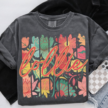 Load image into Gallery viewer, Boho Floral Names 4 Square TITLE DROPDOWN TRANSFER CSD APR 26