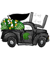 Load image into Gallery viewer, Football Cheer Spirit Truck (Add Name) Customized DTF TRANSFER