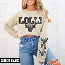 Load image into Gallery viewer, Aztec Faux Embroidery Names With SLEEVE OPTION TRANSFER HMWK JAN