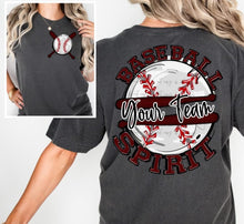 Load image into Gallery viewer, Baseball Spirit With Pocket Customized DROPDOWN DTF TRANSFER BIA