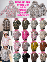 Load image into Gallery viewer, Sassy On The Go Windbreaker Zip Up Hooded Jacket