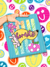 Load image into Gallery viewer, Pencil Flag Striped Mascots DROPDOWN TRANSFER CAP JUNE 26