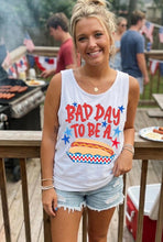 Load image into Gallery viewer, Bad Day To Be A Hotdog Stripes No Stripes DROPDOWN TRANSFER TCC ET APR 26