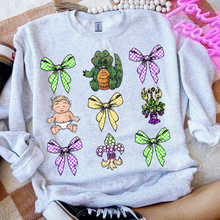 Load image into Gallery viewer, Mardi Fave Bow Collage TRANSFER CSD JAN 25