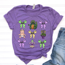 Load image into Gallery viewer, Mardi Fave Bow Collage TRANSFER CSD JAN 25