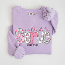 Load image into Gallery viewer, Called To Serve Pink And GrayTRANSFER SDD