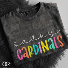 Load image into Gallery viewer, Neon Bright Line Cardinals DROPDOWN TRANSFER COR