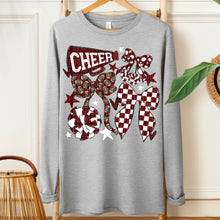 Load image into Gallery viewer, Cheer Football Bows DROPDOWN TRANSFER SDD AUGUST