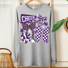 Load image into Gallery viewer, Cheer Football Bows DROPDOWN TRANSFER SDD AUGUST