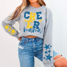 Load image into Gallery viewer, Cheer Mama Star Sleeves COLOR DROPDOWN TRANSFER