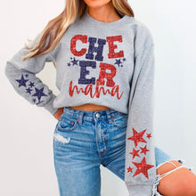 Load image into Gallery viewer, Cheer Mama Star Sleeves COLOR DROPDOWN TRANSFER