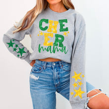Load image into Gallery viewer, Cheer Mama Star Sleeves COLOR DROPDOWN TRANSFER