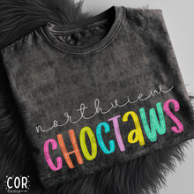 Load image into Gallery viewer, Neon Bright Line Choctaws DROPDOWN TRANSFER COR