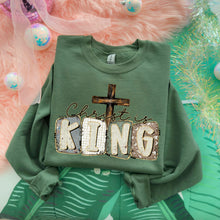 Load image into Gallery viewer, Christ is King Letter Blocks DROPDOWN TRANSFER SDD OCT