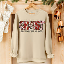 Load image into Gallery viewer, Christ Is The Reason For The Season Snowman Alpha TRANSFER SDD OCT