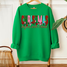 Load image into Gallery viewer, Christmas Begins With Christ TRANSFER SDD OCT