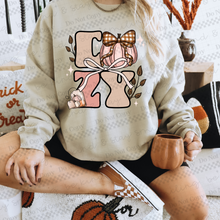 Load image into Gallery viewer, Cozy Pumpkin With Bow TRANSFER CML May