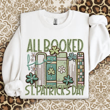 Load image into Gallery viewer, All Booked For St. Patrick’s Day Faux Embroidery TRANSFER DWS JAN 26