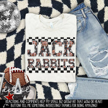 Load image into Gallery viewer, Football Faux Embroidery Checkered Mascots DROPDOWN TRANSFER CAP 24