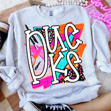 Load image into Gallery viewer, Bright Retro Mascots Dropdown TRANSFER CSD JUNE 25