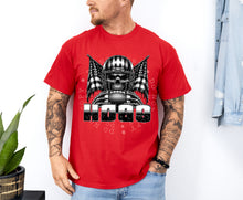 Load image into Gallery viewer, Black And White Skull Football Mascots DROPDOWN TRANSFER