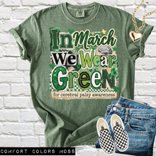 Load image into Gallery viewer, In March We Wear Color Awareness DROPDOWN TRANSFER PARJO MAR 26