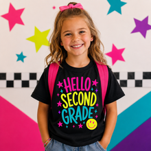 Load image into Gallery viewer, Hello Pink Yellow Smile Grades WITH POCKET DROPDOWN TRANSFER PARJO JULY 26