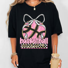 Load image into Gallery viewer, Sports Mama Dalmatian Bow Checker DROPDOWN TRANSFER DWS MAR 26